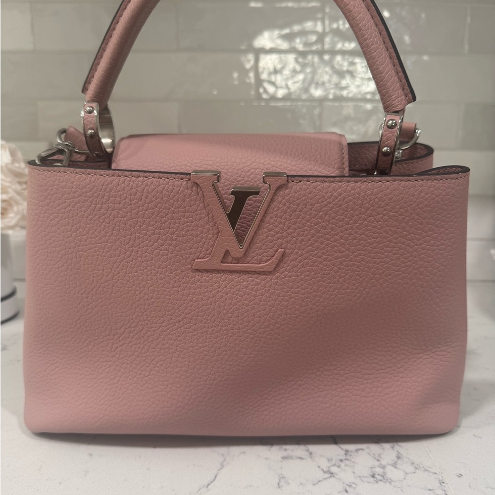Louis Vuitton Pink Capuncines MM - Picture 12 of 12